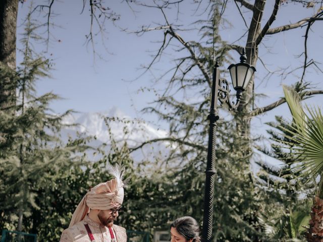 Kuhu and Archit's wedding in Kangra, Himachal Pradesh 33