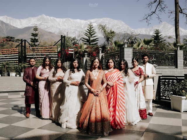 Kuhu and Archit's wedding in Kangra, Himachal Pradesh 50