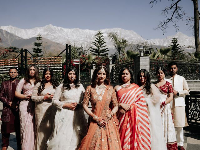Kuhu and Archit's wedding in Kangra, Himachal Pradesh 51