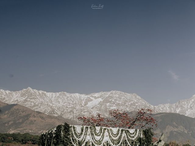 Kuhu and Archit's wedding in Kangra, Himachal Pradesh 56