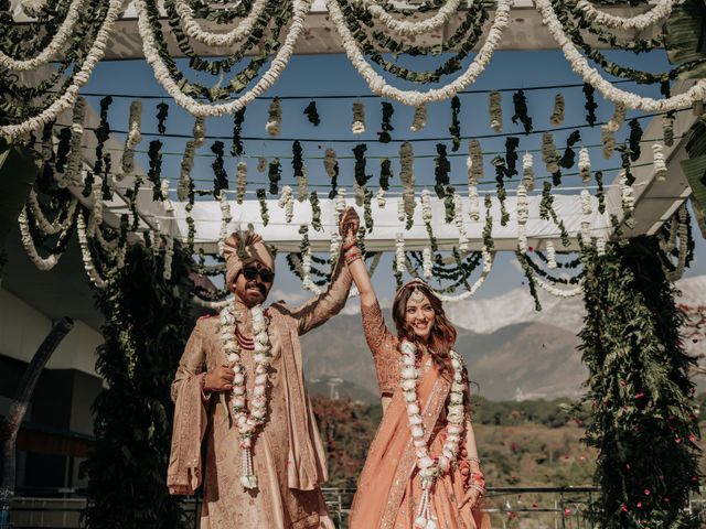Kuhu and Archit's wedding in Kangra, Himachal Pradesh 71