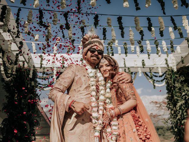 Kuhu and Archit's wedding in Kangra, Himachal Pradesh 73
