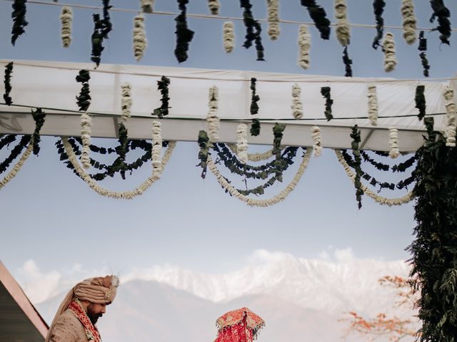 Kuhu and Archit's wedding in Kangra, Himachal Pradesh 77