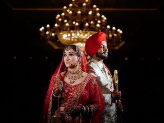 The wedding of Ravleen and Meetbhal