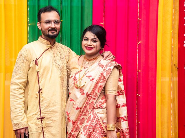 Shounak and Mohana&apos;s wedding in Cachar, Assam 9