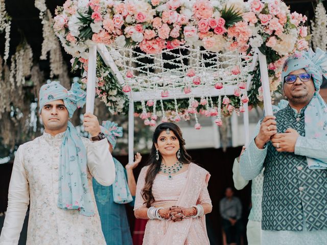 Deepali and Leroy's wedding in Mumbai, Maharashtra 21