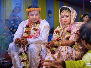 The wedding of Mandipan and Lipika