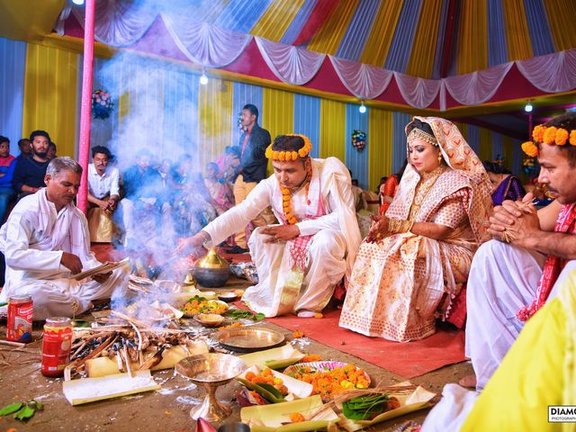 Mandipan and Lipika&apos;s wedding in Nagaon, Assam 71