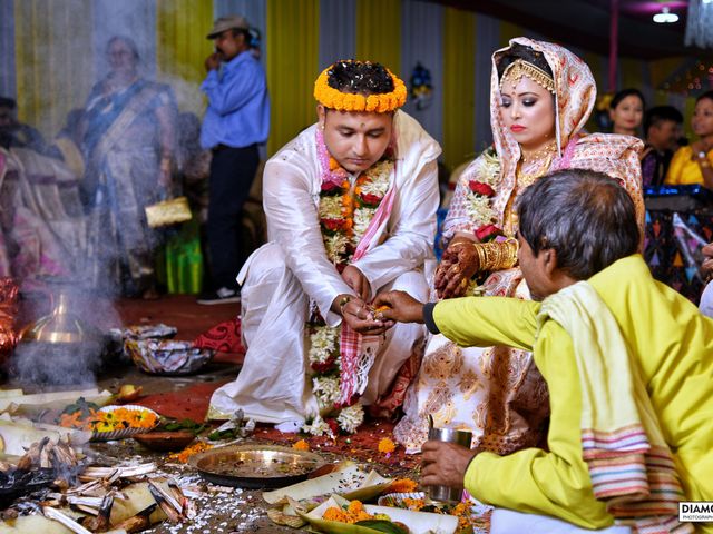 Mandipan and Lipika&apos;s wedding in Nagaon, Assam 79