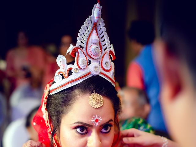 Nabanitha and Varun's wedding in Bangalore, Karnataka 18