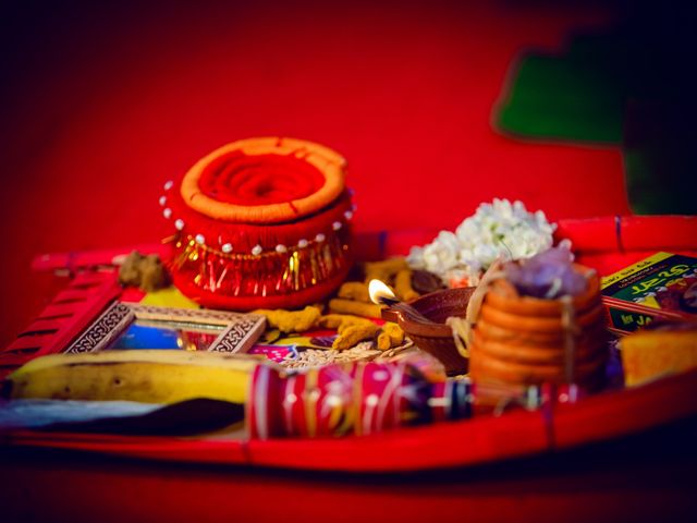 Nabanitha and Varun's wedding in Bangalore, Karnataka 14