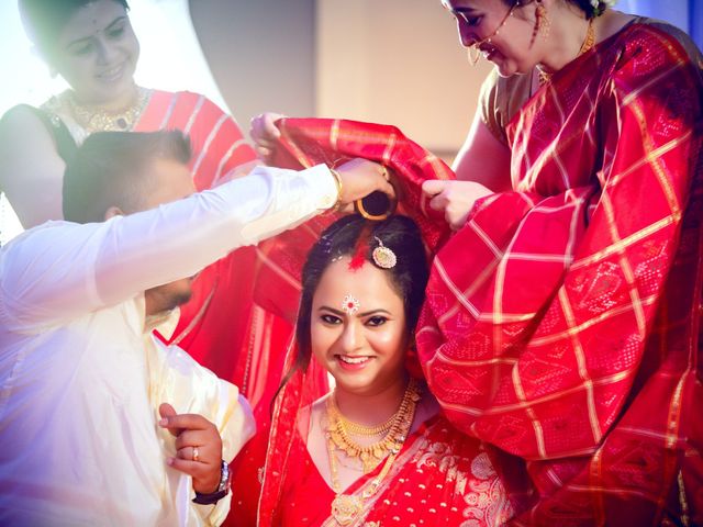 Nabanitha and Varun's wedding in Bangalore, Karnataka 27