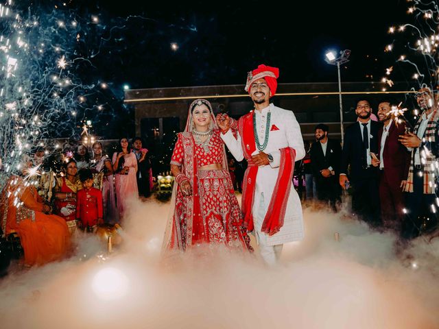 Priyam and Surbhi&apos;s wedding in Mancherial, Telangana 64