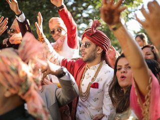 The wedding of Dishaa Khurma and Yash Singh Tomar 3