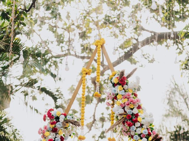 Prachi and Kishan's wedding in Mumbai, Maharashtra 6