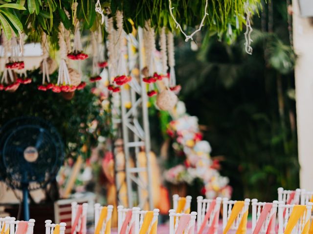 Prachi and Kishan's wedding in Mumbai, Maharashtra 7