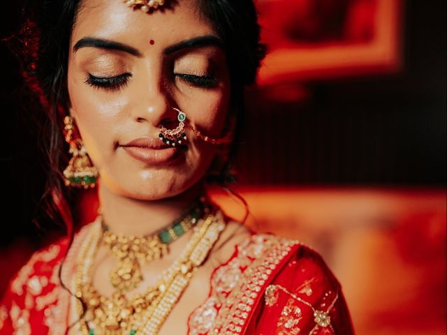 Prachi and Kishan's wedding in Mumbai, Maharashtra 22