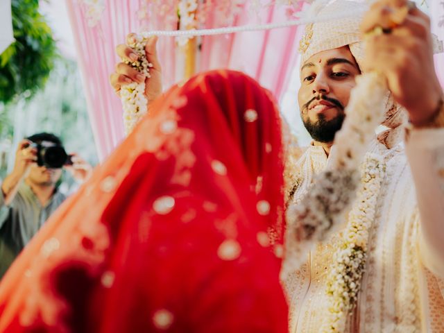 Prachi and Kishan's wedding in Mumbai, Maharashtra 40