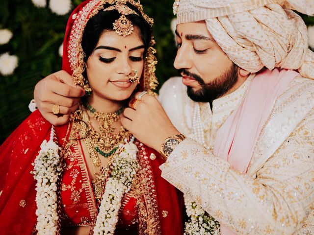 Prachi and Kishan's wedding in Mumbai, Maharashtra 46