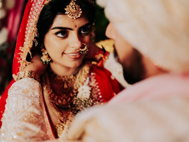 Prachi and Kishan's wedding in Mumbai, Maharashtra 48