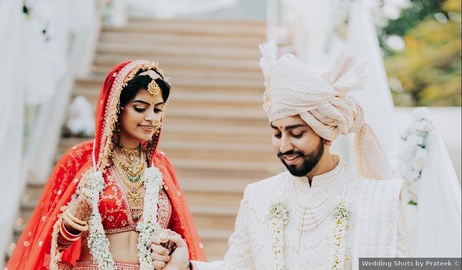 Prachi and Kishan's wedding in Mumbai, Maharashtra