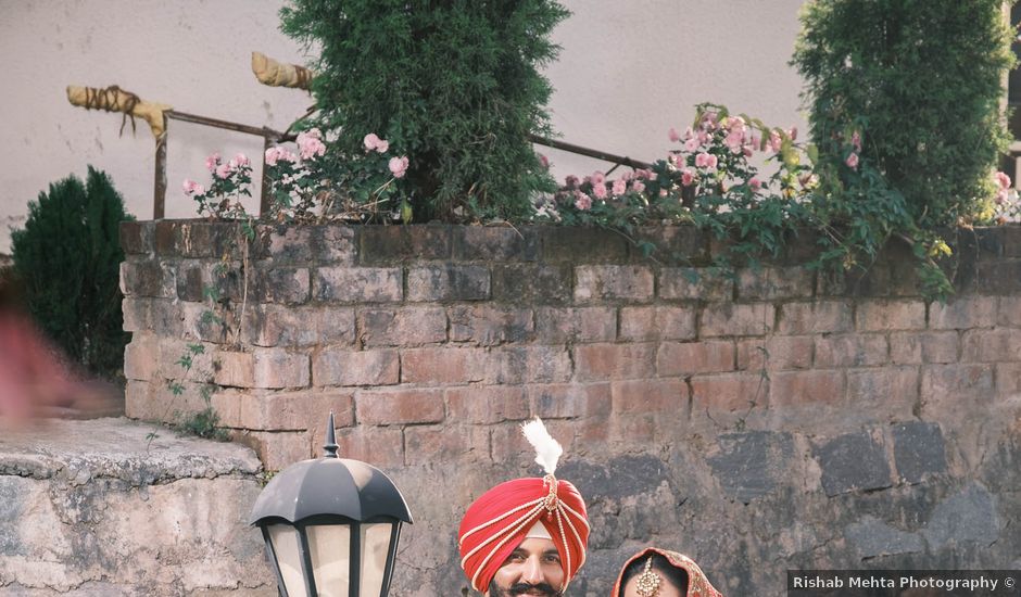 Sakshi and Abhaysheraz's wedding in Solan, Himachal Pradesh