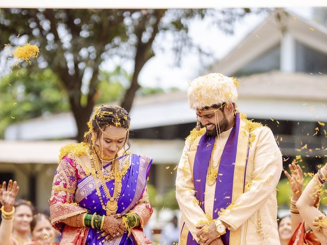 Shivani and Sandesh's wedding in Nashik, Maharashtra 31