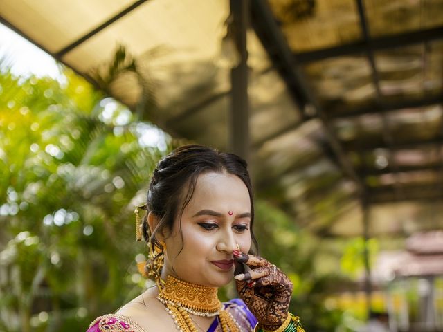 Shivani and Sandesh's wedding in Nashik, Maharashtra 33