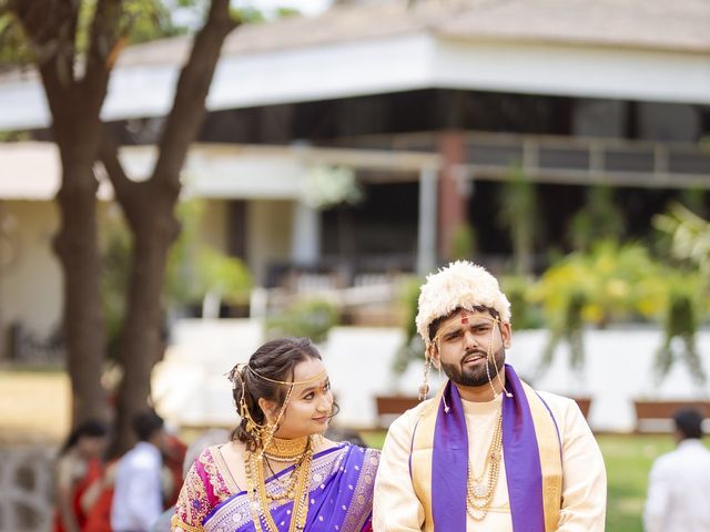 Shivani and Sandesh's wedding in Nashik, Maharashtra 35