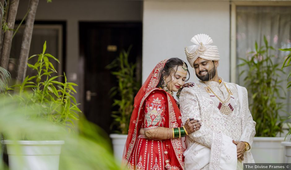 Shivani and Sandesh's wedding in Nashik, Maharashtra