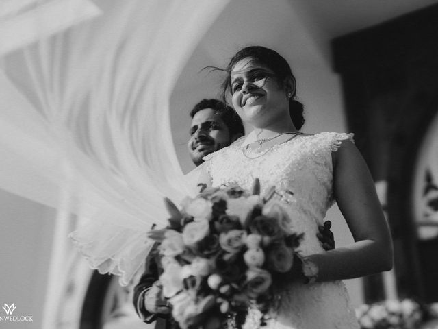 Evlin and Sambel&apos;s wedding in Ernakulam, Kerala 34