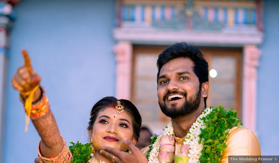 Lavanya and Shrijith's wedding in Krishnagiri, Tamil Nadu