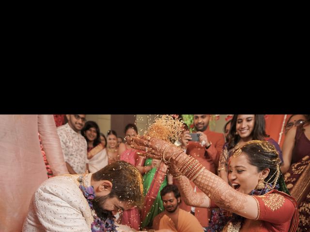 Shilpa Chelluri and Amit Kumar Chelluri&apos;s wedding in Hyderabad, Telangana 3