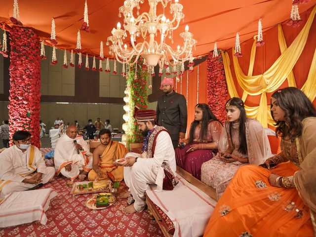 Shilpa Chelluri and Amit Kumar Chelluri&apos;s wedding in Hyderabad, Telangana 36