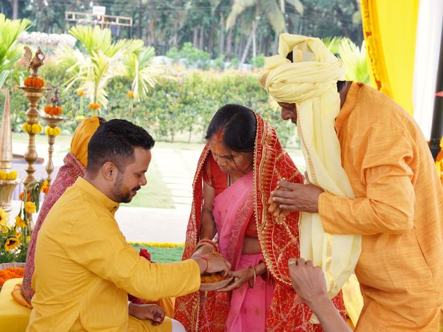 Rajesh and Nivedita's wedding in Bangalore, Karnataka 9