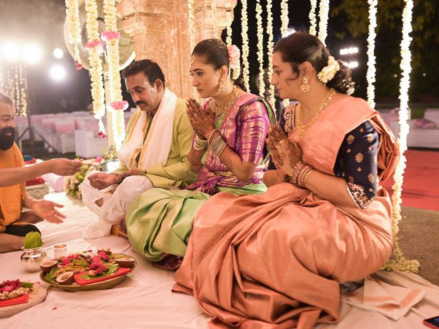 Jushya Ravi Kabra and Pranav Kabra&apos;s wedding in Hyderabad, Telangana 28