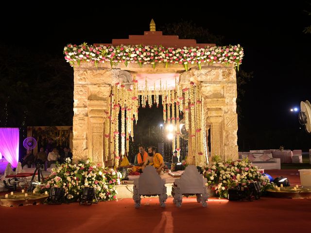 Jushya Ravi Kabra and Pranav Kabra&apos;s wedding in Hyderabad, Telangana 36