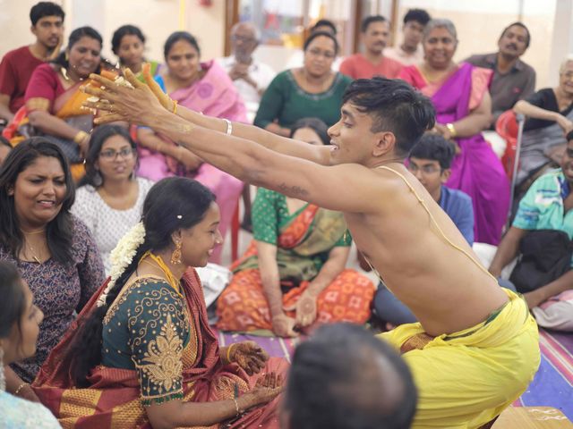 Uthra and Sreeram's wedding in Chennai, Tamil Nadu 1