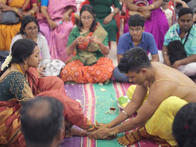 Uthra and Sreeram's wedding in Chennai, Tamil Nadu 3