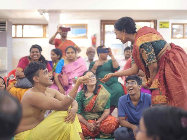 Uthra and Sreeram's wedding in Chennai, Tamil Nadu 5