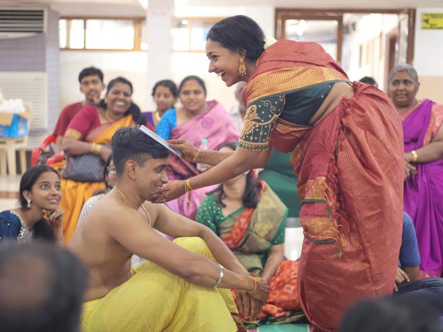 Uthra and Sreeram's wedding in Chennai, Tamil Nadu 6