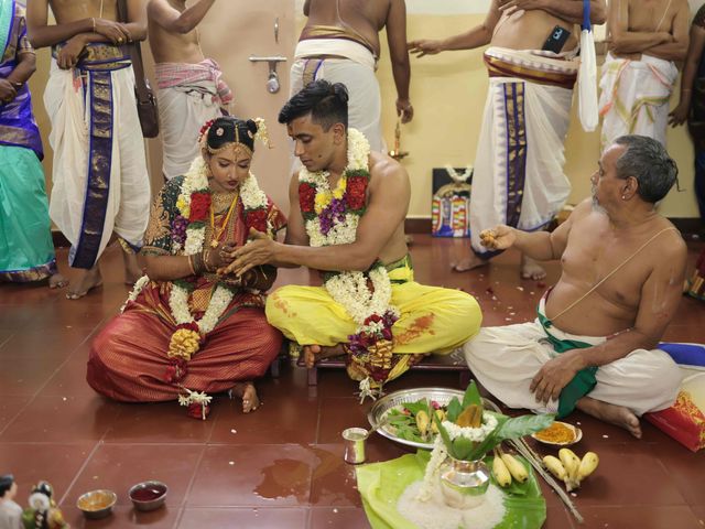 Uthra and Sreeram's wedding in Chennai, Tamil Nadu 11