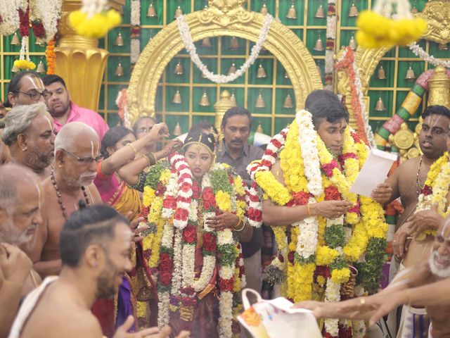 Uthra and Sreeram's wedding in Chennai, Tamil Nadu 13