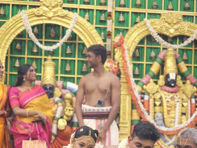 Uthra and Sreeram's wedding in Chennai, Tamil Nadu 14
