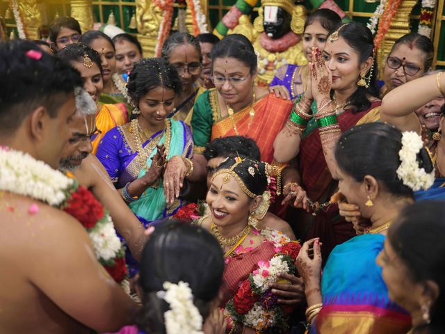 Uthra and Sreeram's wedding in Chennai, Tamil Nadu 17