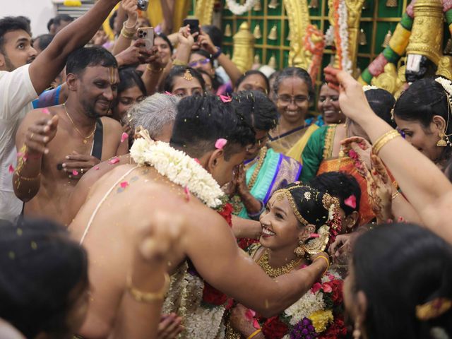Uthra and Sreeram's wedding in Chennai, Tamil Nadu 21