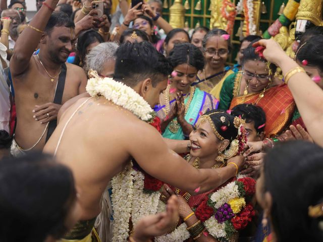 Uthra and Sreeram's wedding in Chennai, Tamil Nadu 22