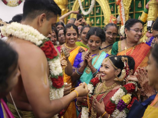 Uthra and Sreeram's wedding in Chennai, Tamil Nadu 23