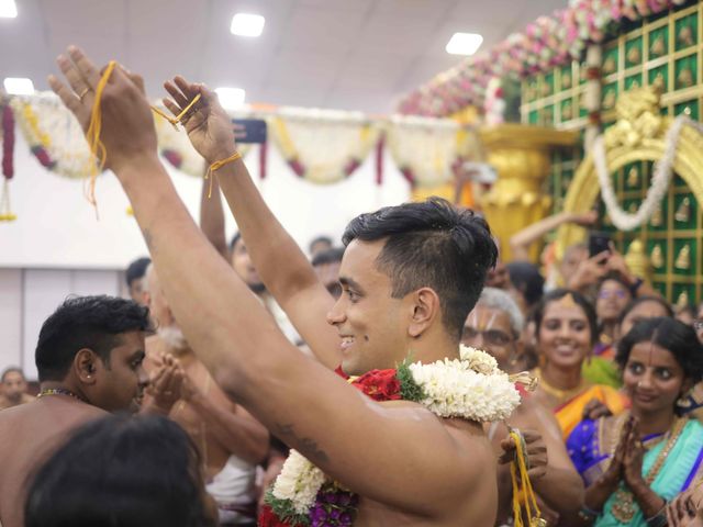 Uthra and Sreeram's wedding in Chennai, Tamil Nadu 24