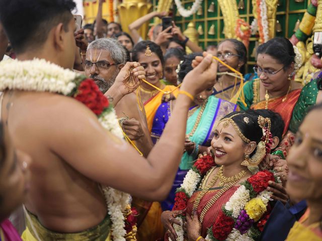 Uthra and Sreeram's wedding in Chennai, Tamil Nadu 25